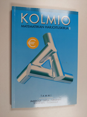Kolmio 1 : harjoituskirja, Kurssit 1-3