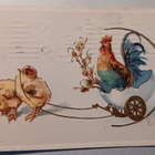 Tiput vetävät kukkoa munankuorivaunuissa, p. 1913 - pikkukuva 1