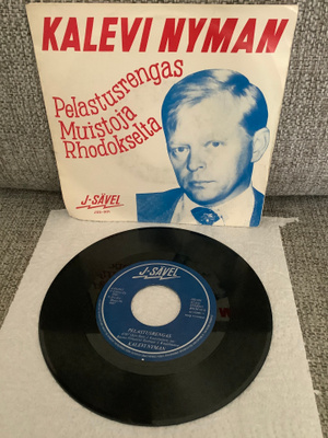 KALEVI NYMAN:PELASTUSRENGAS (J KARJALAINEN) 7" PS