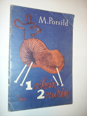 M. Porsild: 1 Oikein 2 Nurin (1948) Sis.postikulut