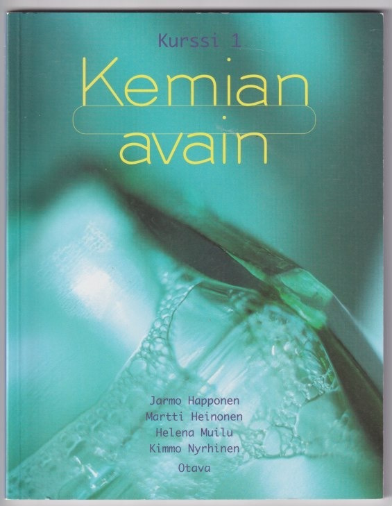 Jarmo Happonen: Kemian avain, kurssi 1