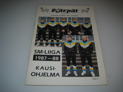 Kärpät Kausiohjelma 1987-88