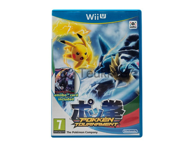 WiiU - Pokken Tournament (CIB) UKV versio + Mewtwo-kortti