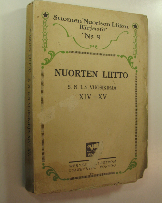 Nuorten liitto : Suomen nuorison liiton (Hki) vuosikirja ...