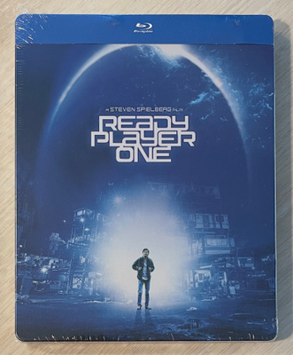 Spielberg: READY PLAYER ONE (2018) Limited Steelbook (UUSI)