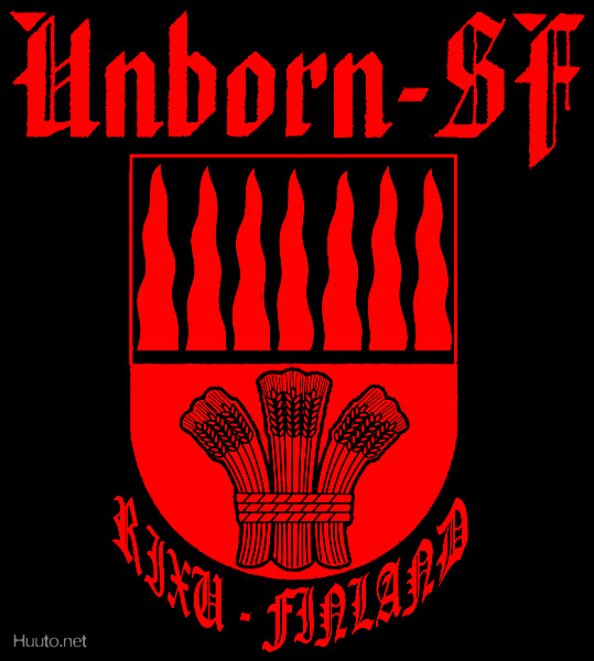 UNBORN-SF ..rixu.. T-PAITA .. KOKO L-XXXL .. MUSTA ..