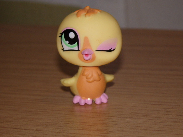 LITTLEST PET SHOP silmää iskevä TIPU, LINTU #1329