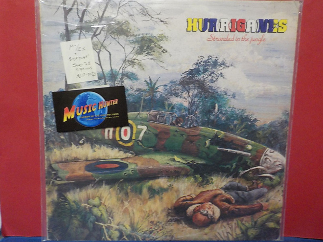 HURRIGANES - STRANDED IN THE JUNGLE SWE -78 M-/EX LP