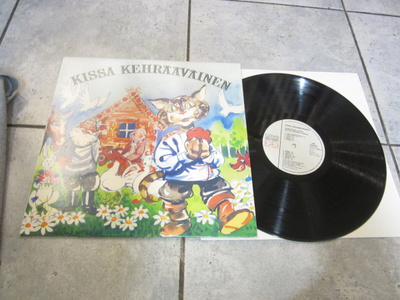 Kissa kehrääväinen - LP Love Records hienokuntoinen