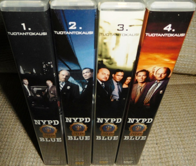 NYPD Blue kausi 1-4 [24x DVD]