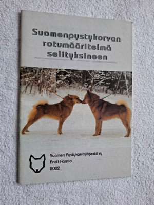 Suomenpystykorva rotumääritelmä selityksineen 2002 Aarnio