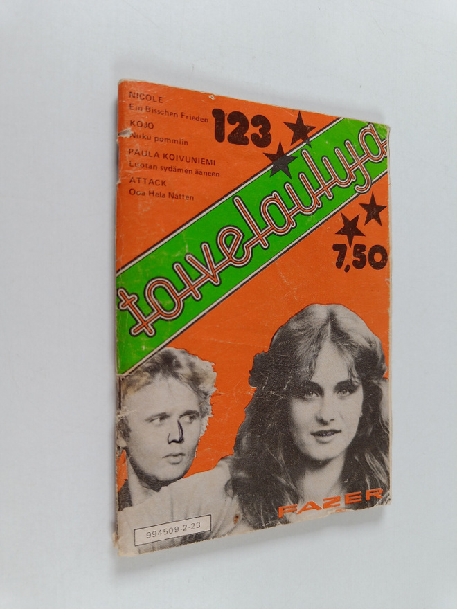 Toivelauluja 123