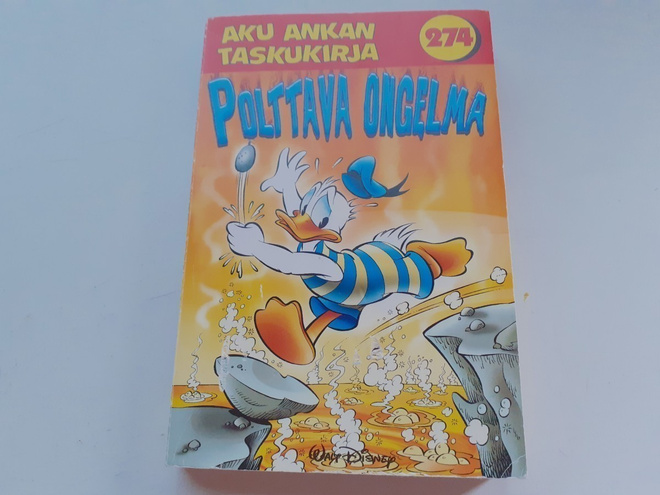 Aku Ankan taskukirja 274  Polttava ongelma