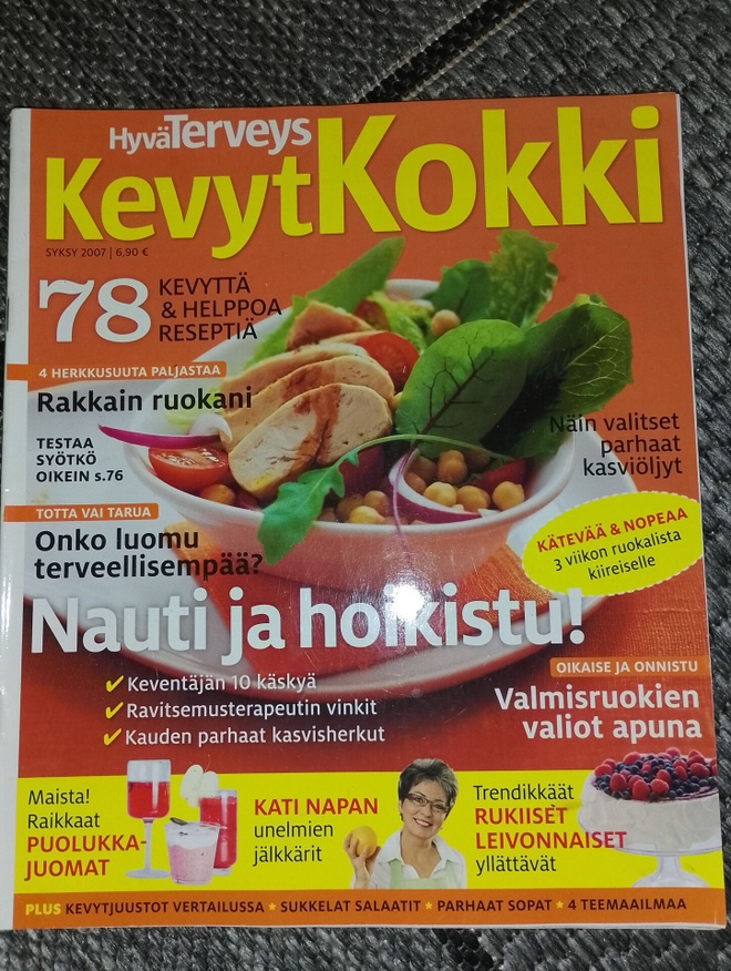 Hyvä terveys /Kevyt Kokki  syksy 2007