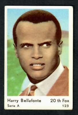 Keräilykuva - Harry Belafonte Serie A 123 20th Fox