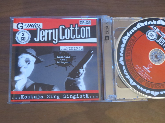 Jerry Cotton - Kostaja Sing Singistä äänikirja 3CD