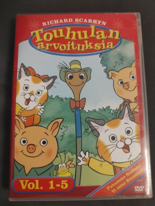 Touhulan arvoituksia dvd boksi