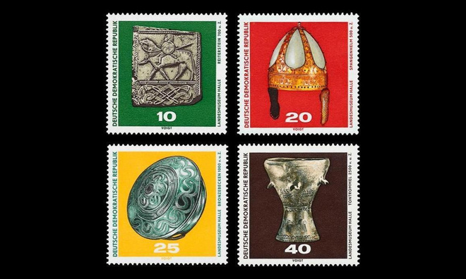 DDR 1553-6 ** Arkeologisia löytöjä (1970)