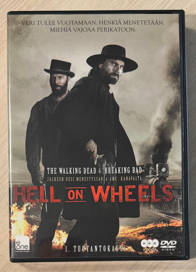 Hell on Wheels: Kausi 1 (2011) Anson Mount (3DVD)