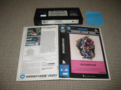 Decamerone-VHS (FIx, Warner, Pier Paolo Pasolini, 1971)
