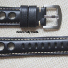 22mm Rally musta ranneke - pikkukuva 1