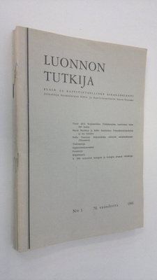 Luonnon tutkija vuosikerta 1966