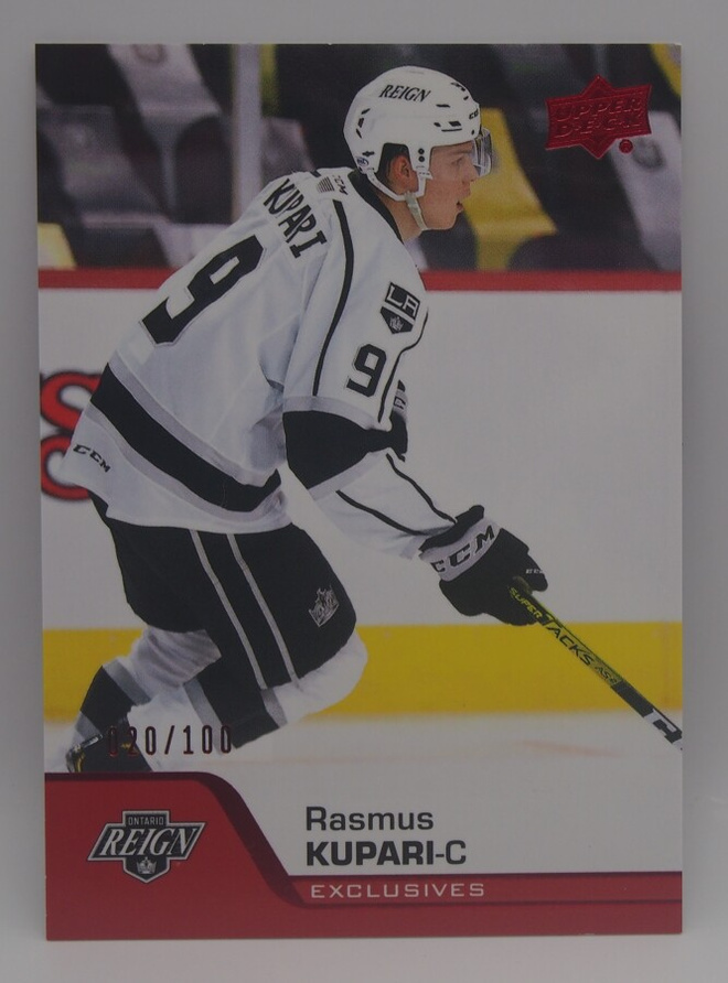 2020-21 AHL Exclusives Rasmus Kupari /100