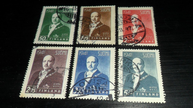 LAPE 242-247 PRESIDENTTI RYTI KOKO SARJA LEIMATTUNA