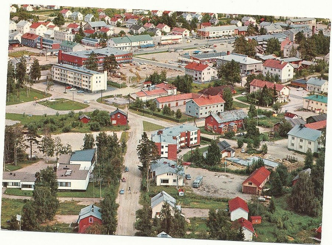 KUHMO, Karhumäki ilmakuvakortti