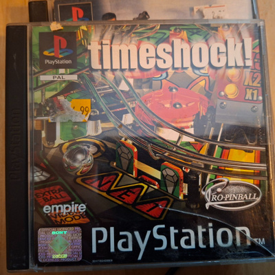 PS1 Pro Pinball Timeshock CIB