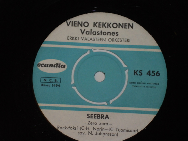 7" VIENO KEKKONEN - Meidän Katti - single 1962 jazz pop EX-