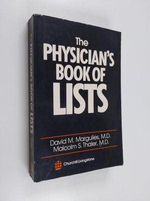 David M. Margulies : The physician's book of lists