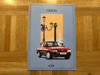Esite Ford Orion 1988/1989