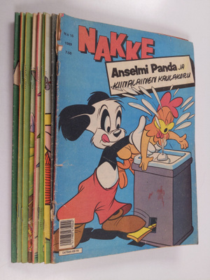 Nakke nrot 16, 19, 28, 36-38, 43, 49 ja 52/1989