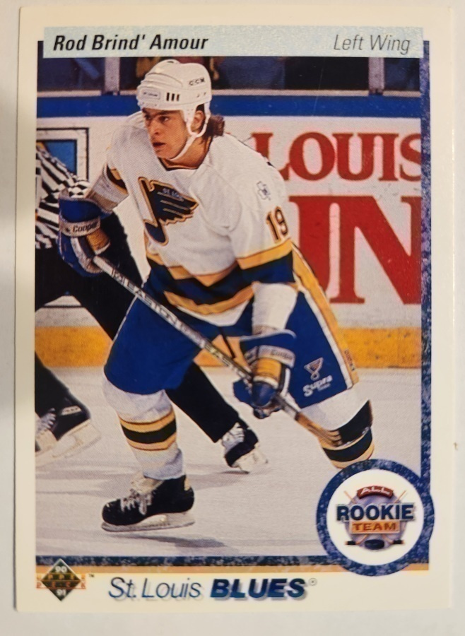 Rod Brind`Amour Jääkiekkokortti Upper Deck #347 1990-1991