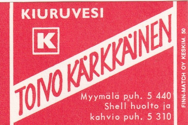 Kiuruvesi, Toivo Kärkkäinen   b689
