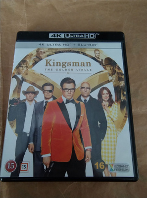 Kingsman The Golden Circle (4K UHD + Bluray) (2 levyä)