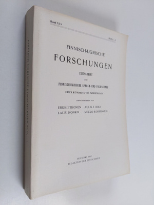 Finnisch-ugrische Forschungen : Zeitschrift fur finnisch-...