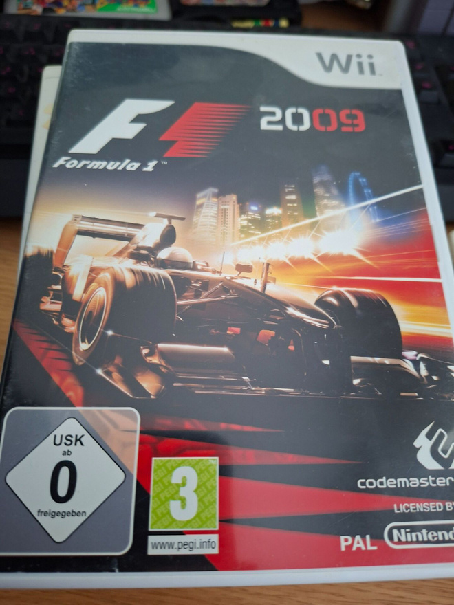 WII F1 2009, ei ohjeita