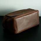 Pier One nahkainen toilettilaukku - pikkukuva 4