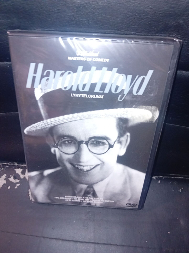 DVD Harold Lloyd lyhytelokuvat ( UUSI ) SIS POSTIKULU