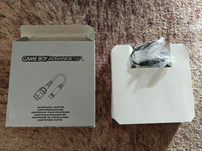 Game Boy Advance SP Alkuperäinen Kuulokeadapteri (Uusi)