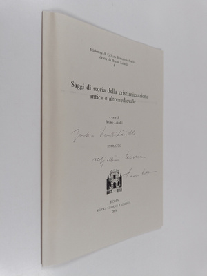 Tuomo Pekkanen : Saggi di storia della cristianizzazione ...