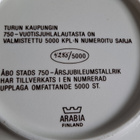 Turku 750 v-juhlalautanen Arabia - pikkukuva 3