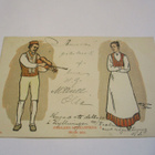 Suomalaisia kansallispukuja no 3 Säkylän puku- 1909 - pikkukuva 1