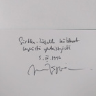 Pikkukaupungin pihoja ja puistoja (signeerattu, tekijän o... - pikkukuva 3
