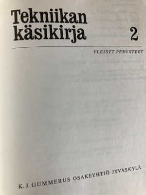 TEKNIIKAN KÄSIKIRJA 2