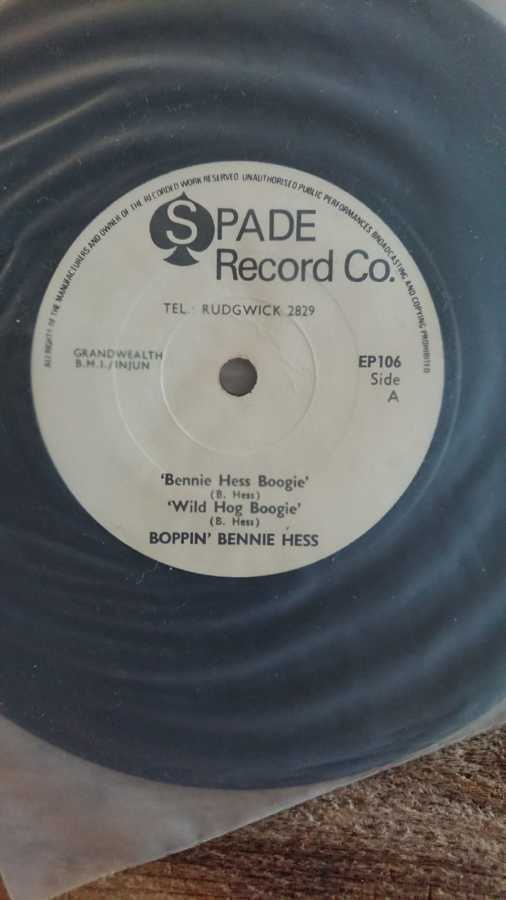 Boppin' Bennie Hess – Bop With Bennie Hess EP