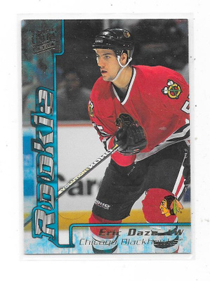 1995-96 Ultra Extra Rookie #335 Eric Daze , Chicago Blackhaw