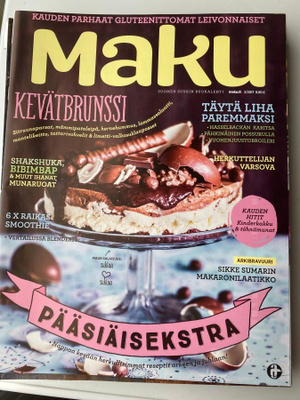Maku lehtiä